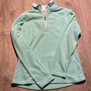 Womens M fleece quarter zip